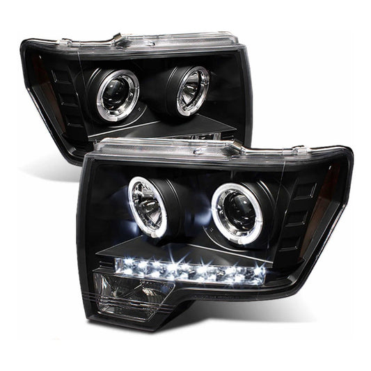 Led Headlights F-150 Lobo 2009 2010 2011 2012 2013 2014