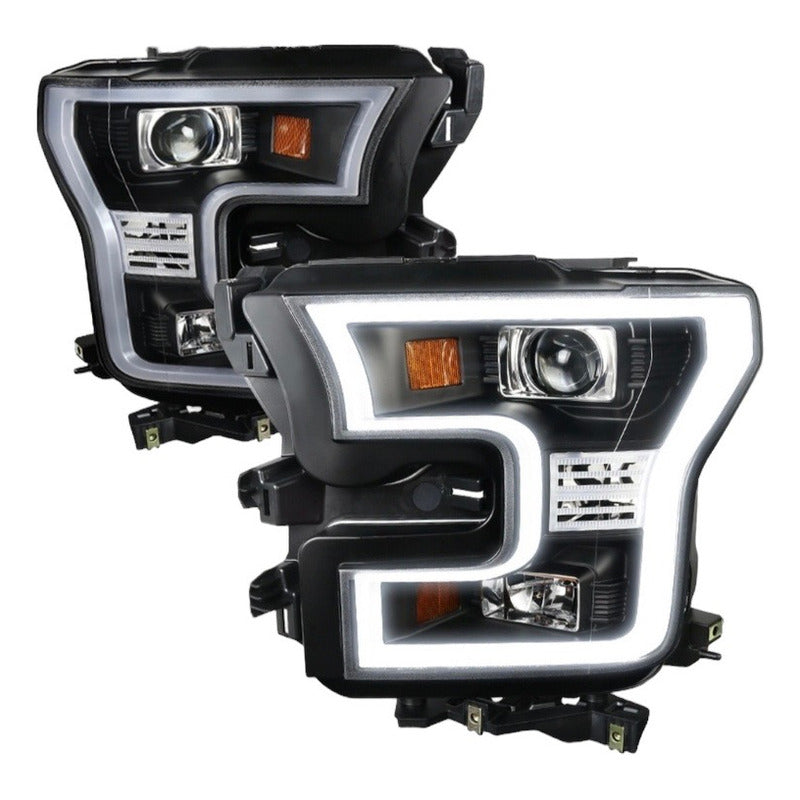 Par De Faros Led Ford Lobo F-150 2015 2016 2017