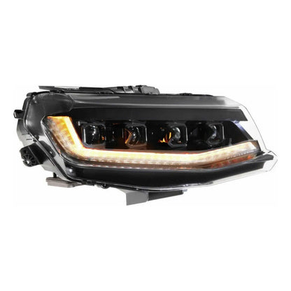Faros Para Camaro 2016 2017 2018 Ultra Led 4 Proyectores
