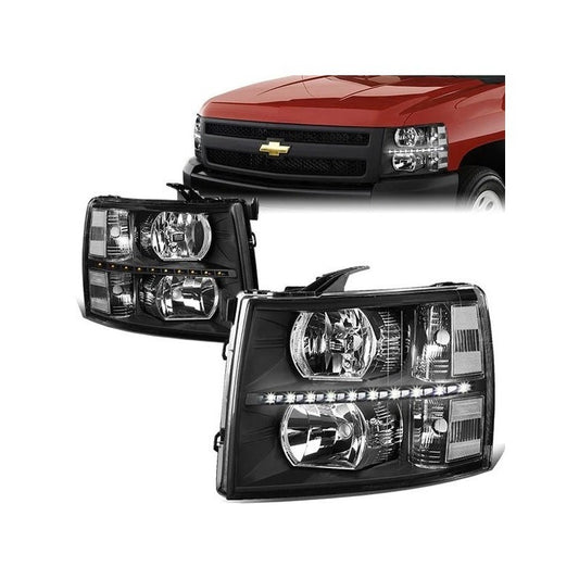 Faros Chevy Silverado 1500 2500  3500 2007 2008 2009 A 2014