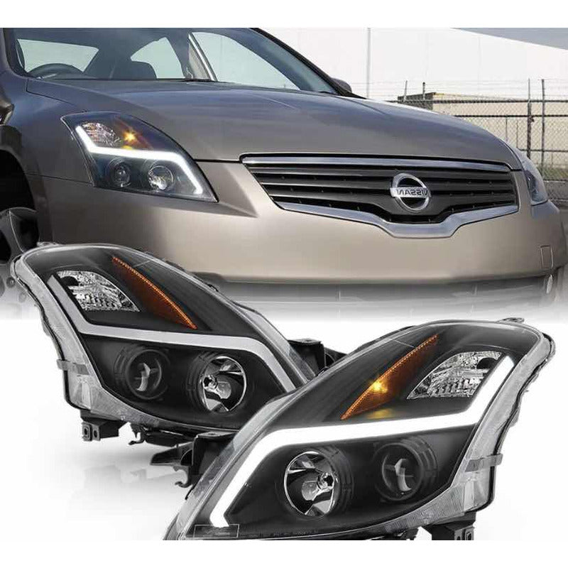 Faros Led Nissan Altima Dos Puertas 2008 2009