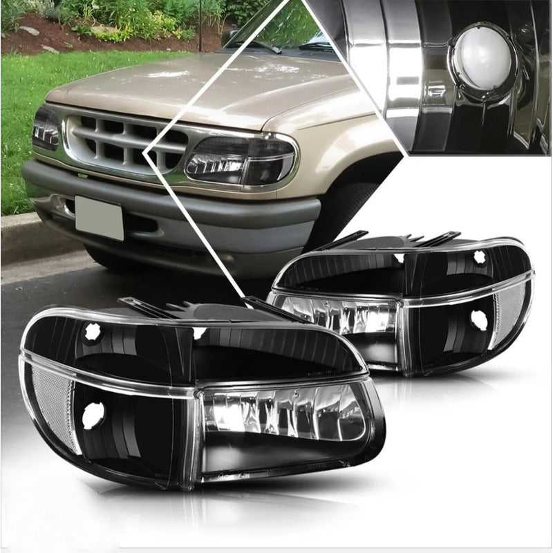 Ford Explorer headlights 1995 to 2002