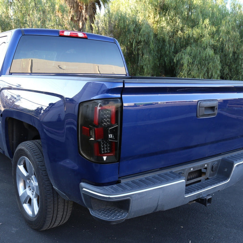 Calaveras Led Chevrolet Silverado GMC Sierra 2014 a 2019