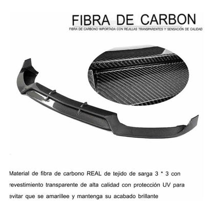 Lip Fibra Carbono Mb W205 C205 C250 C300 C43 2015 2016 2017