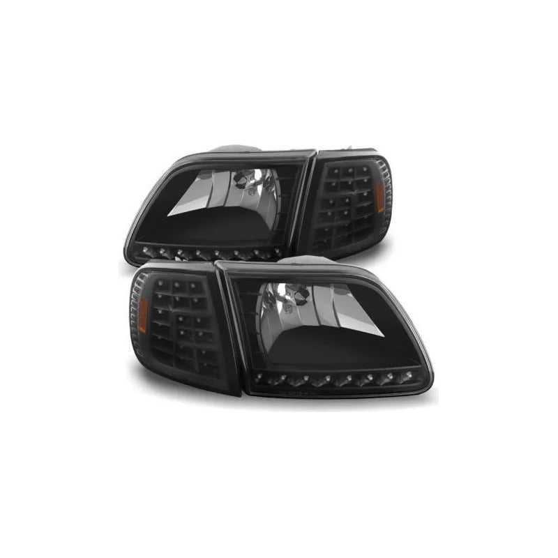 Faros Ford F-150 Expedition 1997 1998 1999 2000 A 2003 Led Ambos Lados