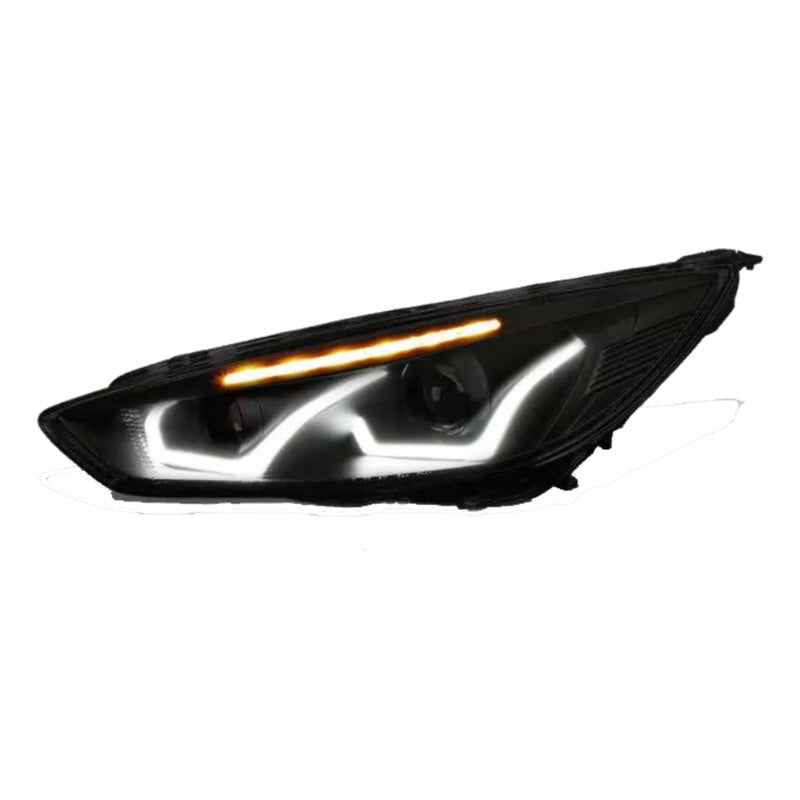 Faros Led Para Ford Focus Ahumado/ambar 2015 2016 2017 2018