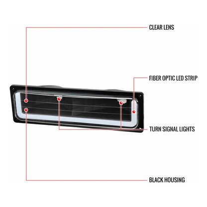 Led Quarters Chevrolet C10 GMC C/k 1988 to 1998