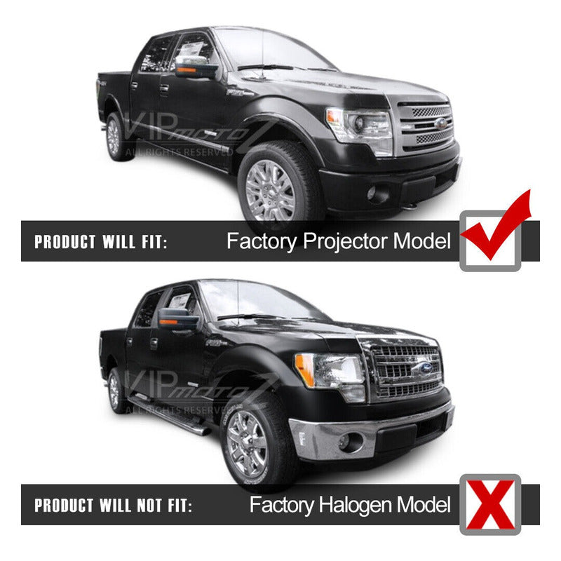 Led Headlights Ford F-150 2013 2014