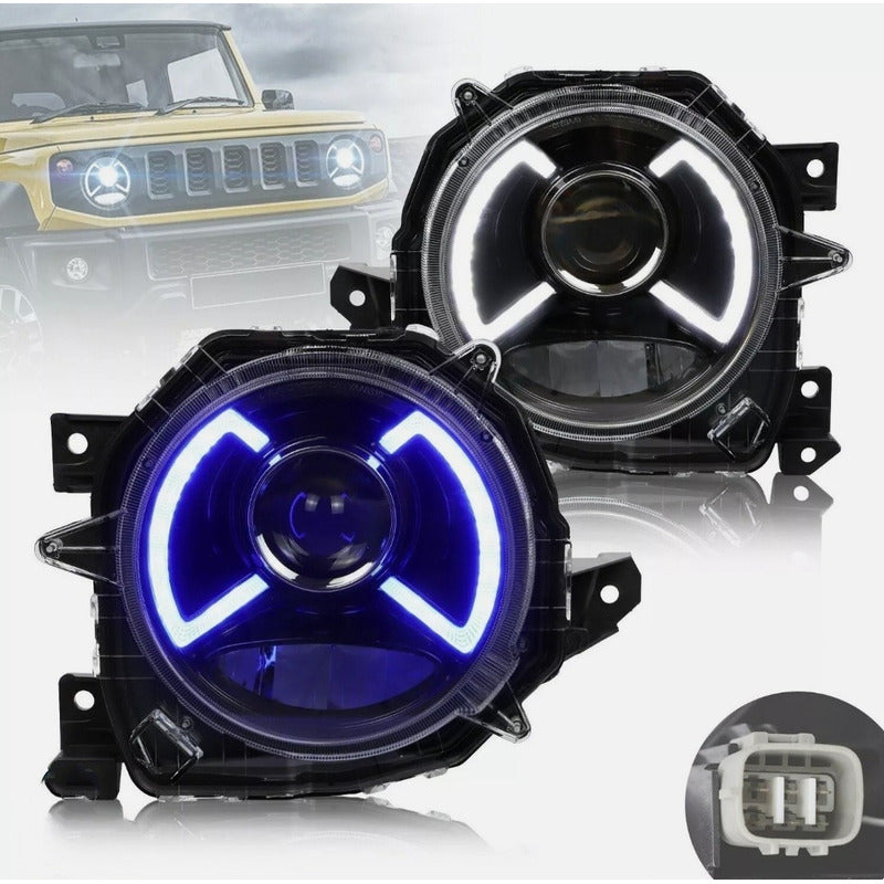 Sequential LED DRL Headlights for Suzuki Jimny 2019 to 2022