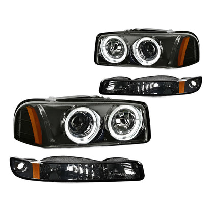 Faros Led Halo GMC Sierra Yukon Led 1999 a 2007