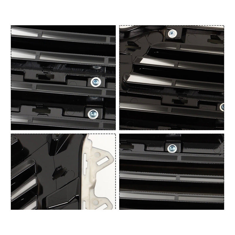 Parrilla Delantera Dodge Ram 1500 2019 2020 2021 2022 Negro Brillante