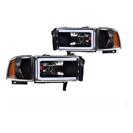 Faros Led Ram 1500 2500 3500 C/daño 1994 1995 1996 A 2002