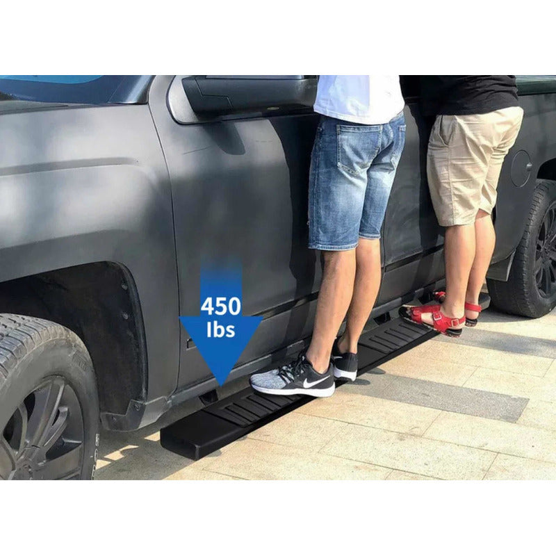 Estribos F-150 Lobo 2015 2016 2017 2018 2019 2020 2021 Negro
