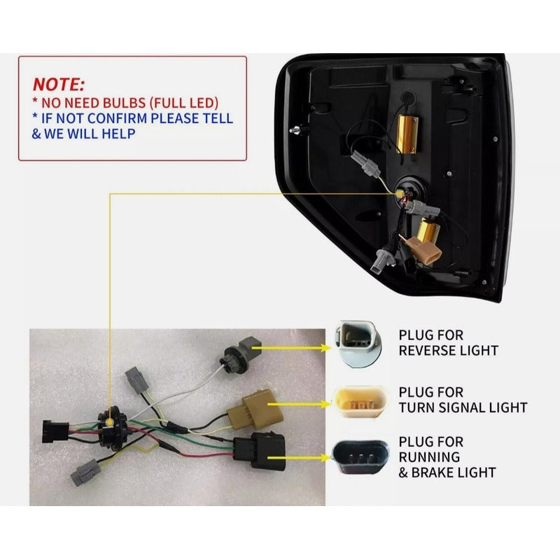 Calaveras Led Ahumadas Ford Lobo F-150 2009 a 2014