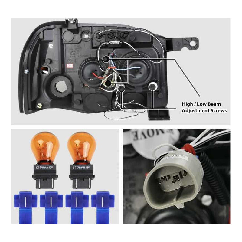 Faros Led Nissan Frontier 2001 a 2004
