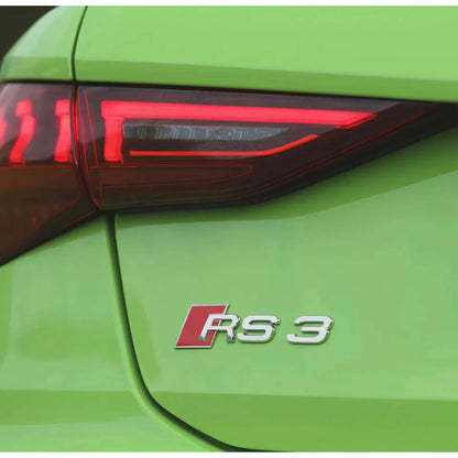 Emblema Sticker Rs3 Cajuela Audi A3 S3 Rs3
