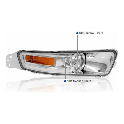 Cuartos Para Ford Mustang 2005 2006 2007 2008 2009 Transparente