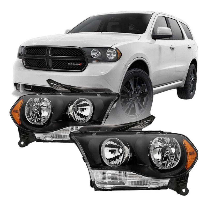 Dodge Durango headlights 2011 to 2013