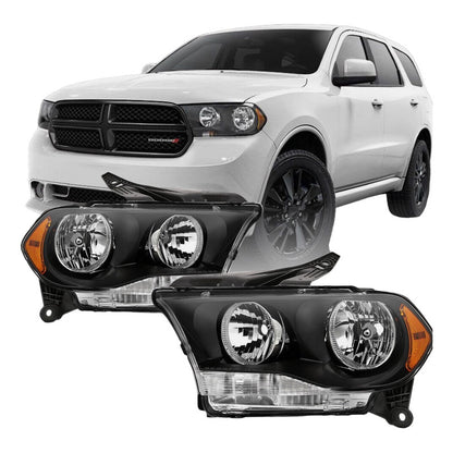 Dodge Durango headlights 2011 to 2013