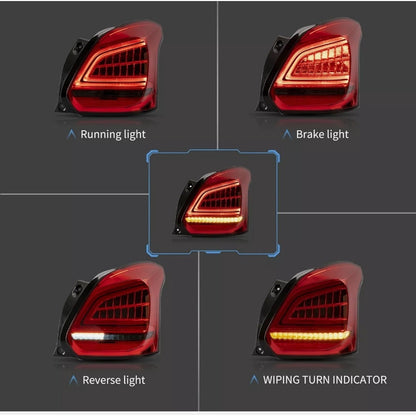 Calaveras Led Secuencial Suzuki Swift 2017 2018 2019 2020