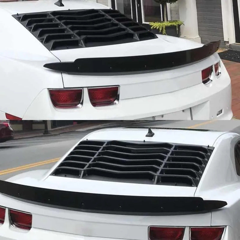 Louver Chevy Camaro Trasera Negro Mate 2010-2015