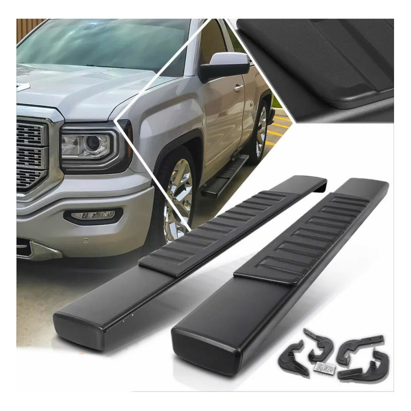 Running Boards for Chevrolet Cheyenne Silverado and GMC Sierra 2007 to 2018