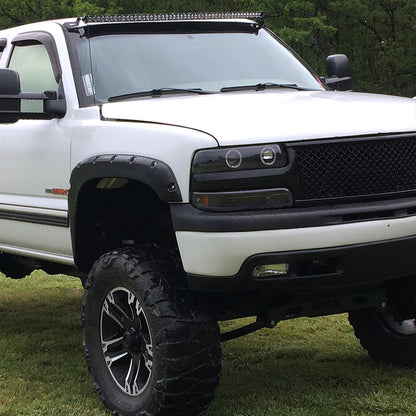 Faros Doble Halo Chevy Silverado Tahoe 1999 2000 2001 A 2006