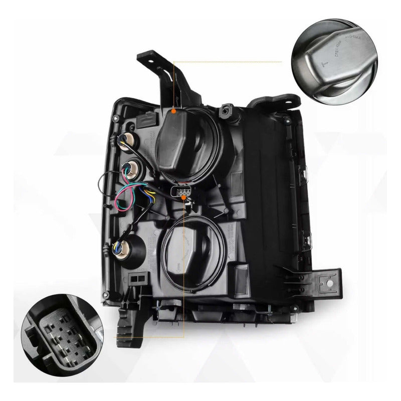 Chevrolet Silverado 2014-2015 LED Headlights