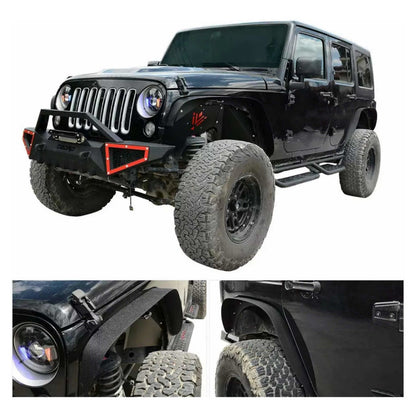Metal Corner Guards Jeep Wrangler Jk 2007 to 2018