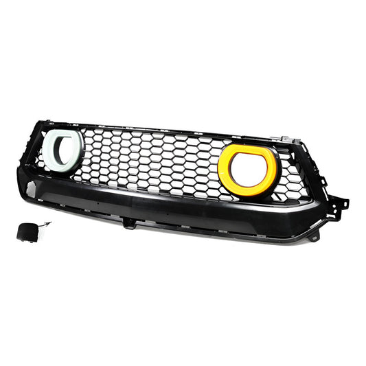 Parrilla Led Ford Mustang 2024 2025 Negro Mate Mate