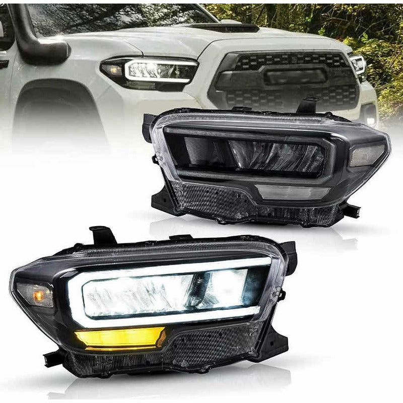 Par De Faros Led Toyota Tacoma 2016 2017 2018 2019 A 2021