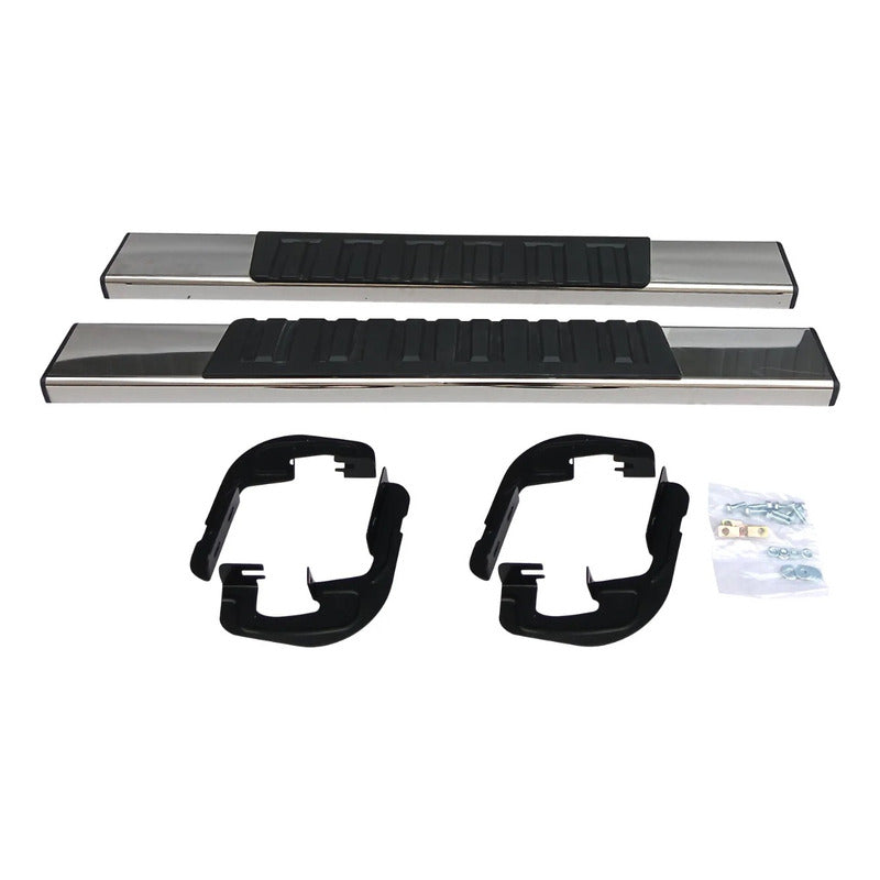 Running Boards Single Cab Chevrolet Silverado Cheyenne GMC Sierra 2007 to 2018