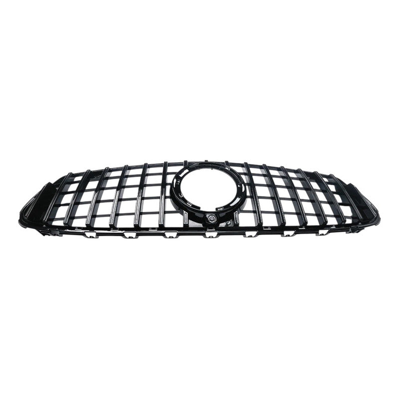Parrilla Delantera Gt Mercedes Benz Glc X253 2020 A 2022 Negro Cromo Brillante