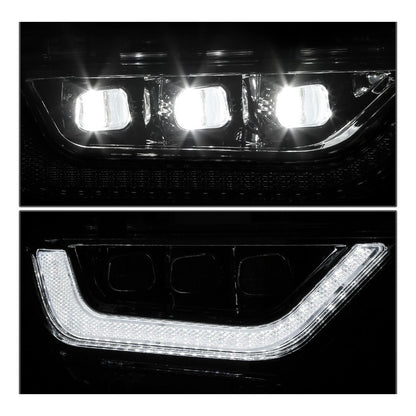 Faros Antiniebla Led Drl F-150 Lobo 2021 2022 2023 Transparente