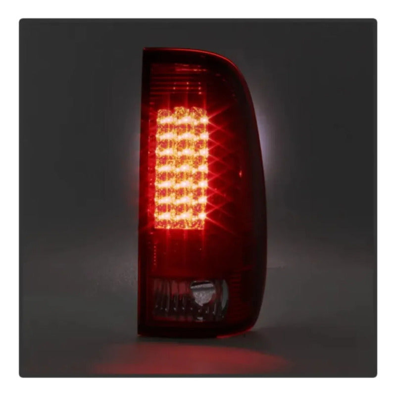 Par Calaveras Led 1999-2007 F250 F350/f450 Sd 1997-2003 F150 Rojo