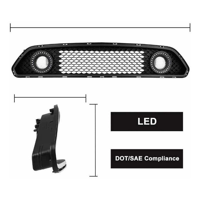 Led Grill Ford Mustang 2015 2016 2017