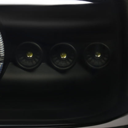 Double Halo Headlights Silverado Tahoe 1999 2000 2001 2002 To 2006