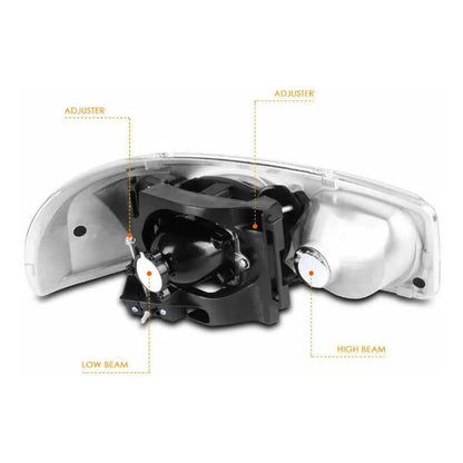 Faros Led Halo GMC Sierra Yukon Led 1999 a 2007