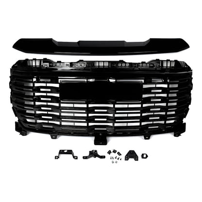 Parrilla Delantera Gmc Sierra 1500 Denali 2022 A 2024 Negro Brillante