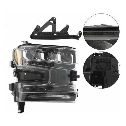 Right LED Headlight Chevrolet Silverado 1500 2019 to 2021