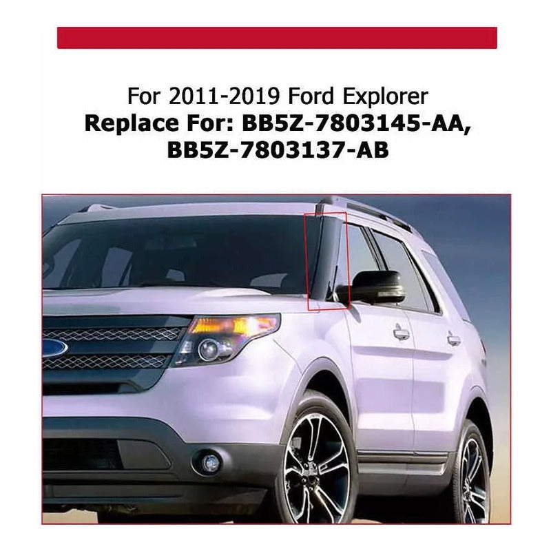Moldura Parabrisas Izquierda Explorer 2011 A 2019