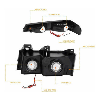 Par De Faros Led Chev Colorado/gmc Canyon 2004 2005 A 2012