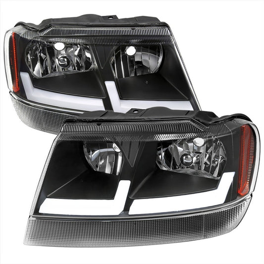 Faros Led Jeep Grand Cherokee 99 2000 2001 2002 A 2004