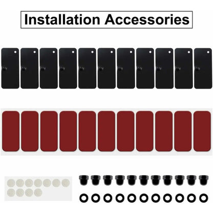 Kit Hardware Tornilleria Louvers Medallón Mustang Camaro