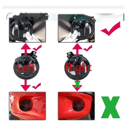 Fog Lights Dodge Dakota 2001 to 2004