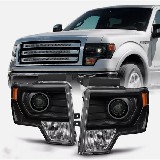 Ford Lobo F-150 Projector Headlights 2009 to 2014
