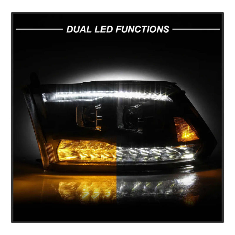 Led Headlights Ram 1500 2500 2009 to 2018