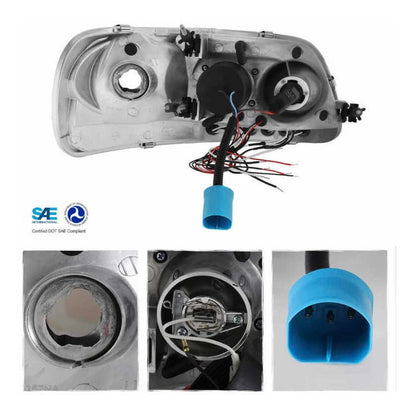 Faros Led Lobo F-150 1997 1998 1999 2000 2001 2002 2003
