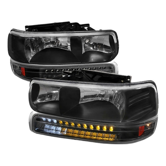 Faros Led Silverado Cheyenne Suburban Tahoe 2000 2001 2002