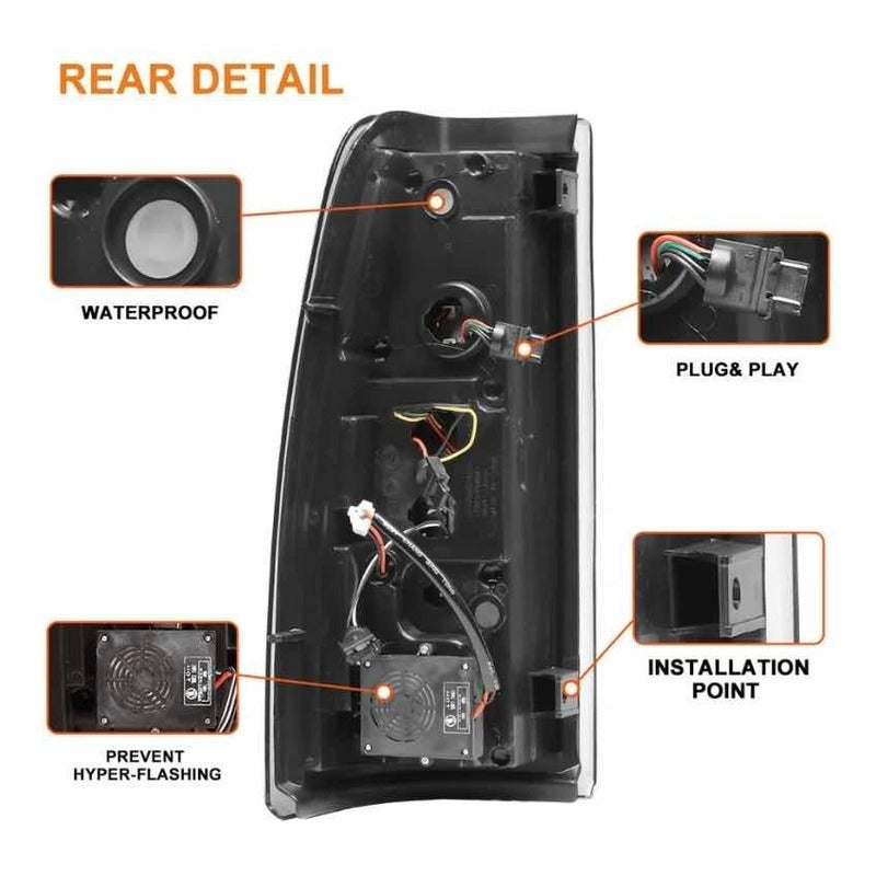 Calaveras Led Silverado Cheyenne 1500 1999 2000 2001 A 2006